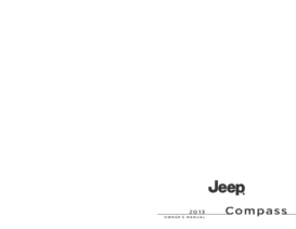 2013 Jeep Compass OM