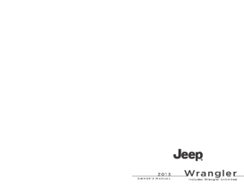 2013 Jeep Wrangler OM