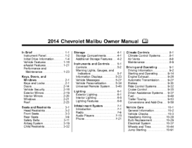 2014 Chevrolet Malibu OM