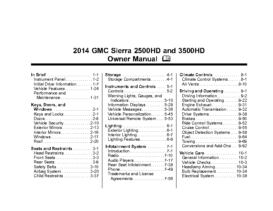 2014 GMC Sierra 2500-3500 OM