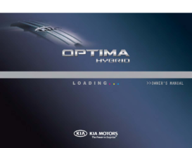 2014 KIa Optima Hybrid OM