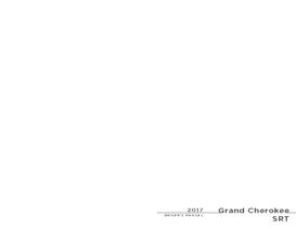 2017 Jeep Grand Cherokee SRT OM