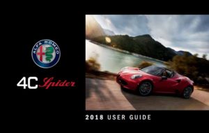 2018 Alfa Romeo 4C Spider UG